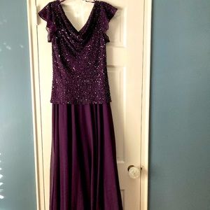 JKARA floor length gown